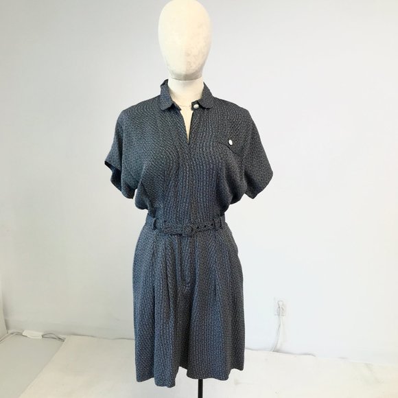 Vintage 90s S All That Jazz Short Sleeve Romper - Picture 2 of 9